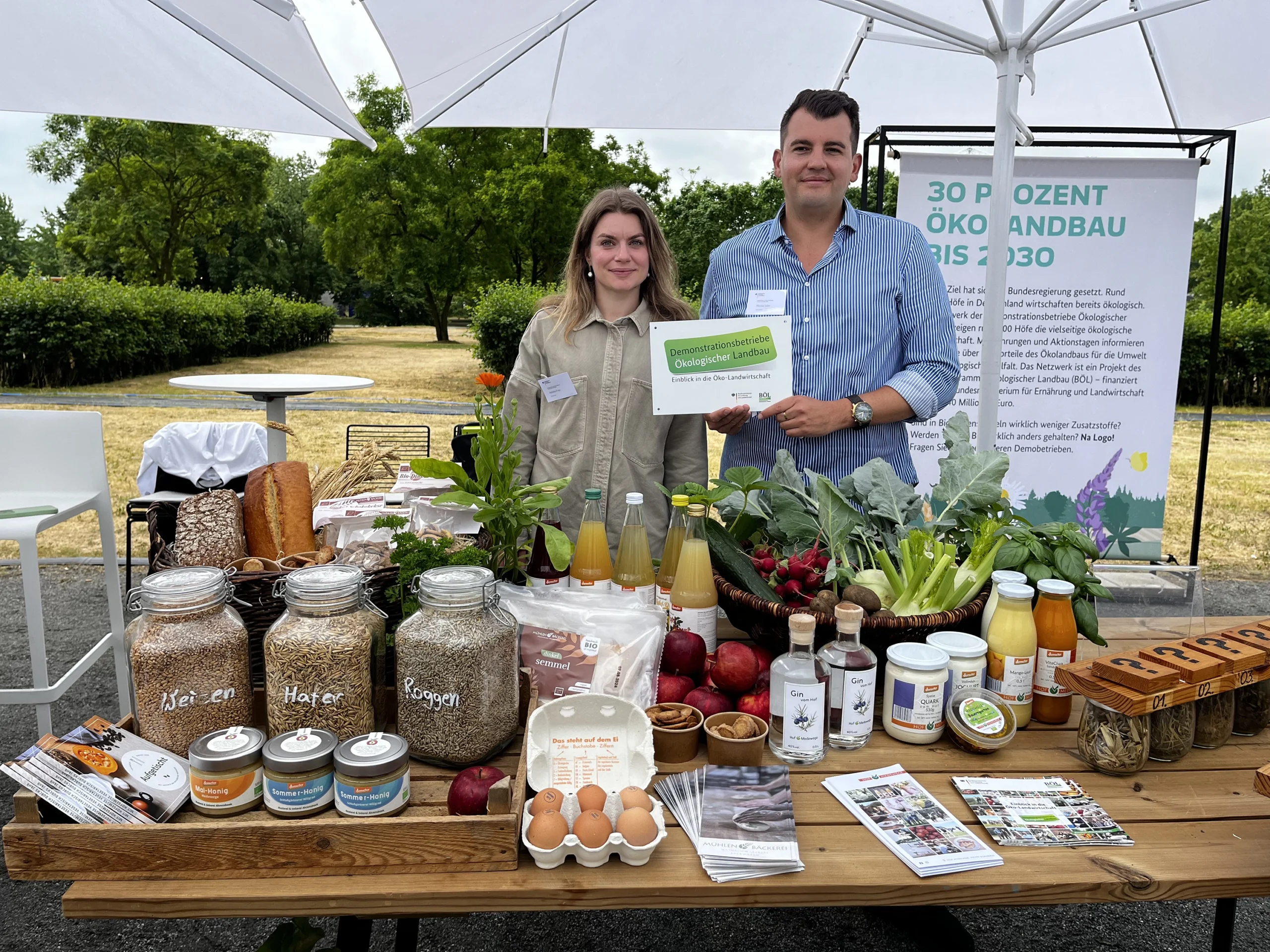 m&p: public relations Demonstrationsbetriebe Ökologischer Landbau